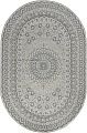 Ковер для жилой комнаты Merinos Cuba F399-OVAL-BEIGE (1.5х3)