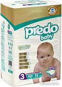 Подгузники Predo Baby №3 4-9 кг (11 шт)
