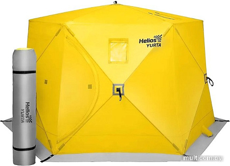 Палатка для зимней рыбалки Helios Юрта HS-ISY-Y (желтый)
