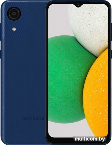 Смартфон Samsung Galaxy A03 Core SM-A032F/DS 2GB/32GB (синий)