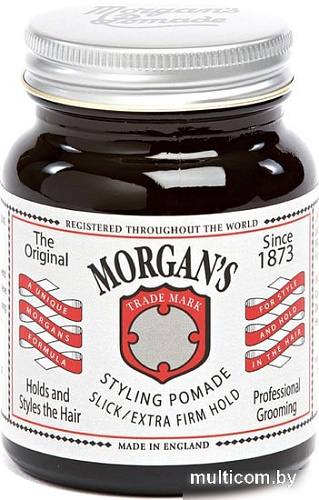 Косметика по уходу за волосами Morgan’s Pomade Экстрасильная фиксация 100 г