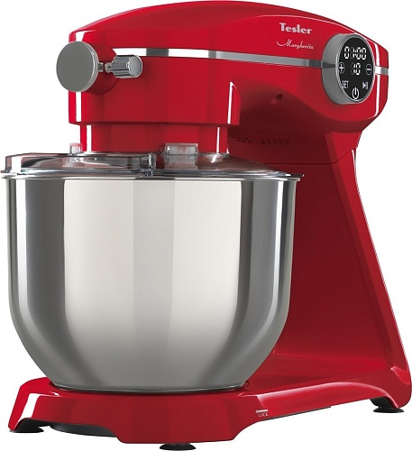 Планетарный миксер Tesler KM-1860 (красный)