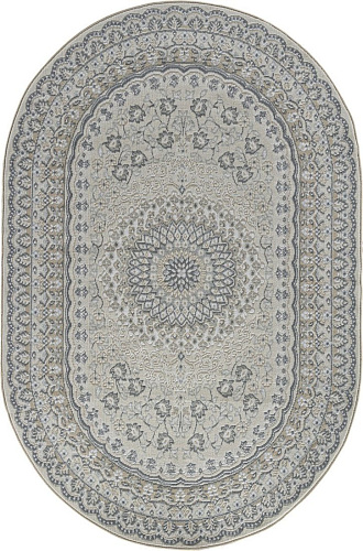 Ковер для жилой комнаты Merinos Cuba F399-OVAL-BEIGE (1.5х3)