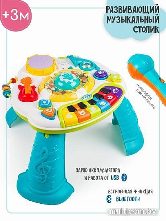 Интерактивная игрушка Amarobaby Play Table Piano AMARO-501PT/28