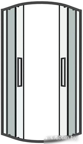 Душевой уголок Grossman Cosmo 90x90x195 301.K33.02.9090.42.00 (графит сатин/прозрачное стекло)