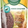 Лакомство для кошек Triol Мини-сердечки из кролика для кошек (40 г)
