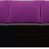 Диван Лига диванов Монако slide 102009 (черный/белый/фиолетовый)