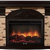 Портал Firelight Torre 25S (камень сланец натуральный/шпон темный дуб)
