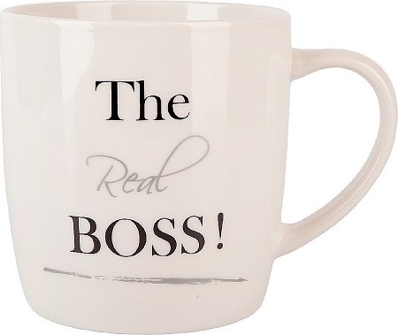 Чашка с блюдцем Nouvelle The Real Boss 0440013