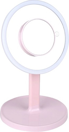 Косметическое зеркало Gezatone LM208 (розовое)