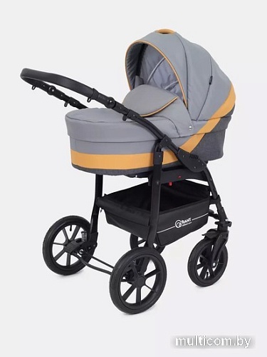 Универсальная коляска Rant Patio (2 в 1, 02, серый/желтый)