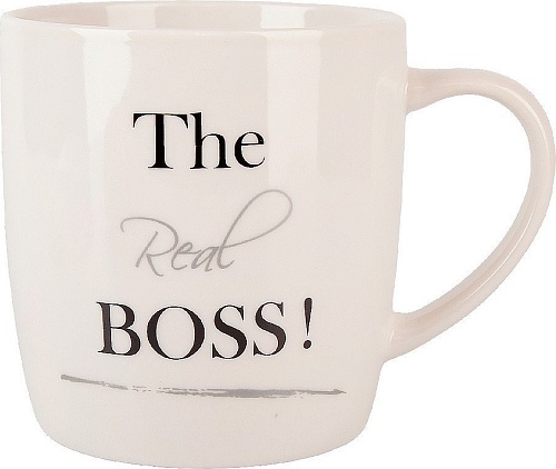 Чашка с блюдцем Nouvelle The Real Boss 0440013