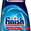 Гель для посудомоечной машины Finish All In 1 Max Чистота до блеска (600 мл)