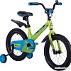 Детский велосипед Novatrack Blast 16 (зеленый/синий, 2019)