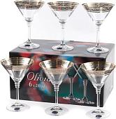 Набор бокалов для мартини Bohemia Crystal Olivia 40346/43249/210