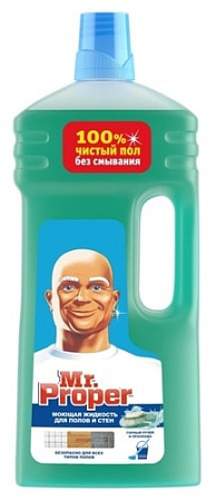 Средство для напольных покрытий Mr. Proper Горный ручей и прохлада 1.5 л