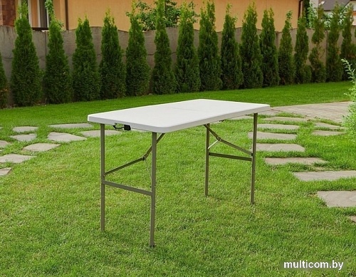 Стол Calviano Складной, прямоугольный 122x60.5 см (белый)