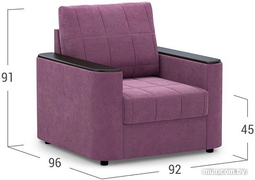 Интерьерное кресло Moon Trade Даллас 018 003373 (фиолетовый)