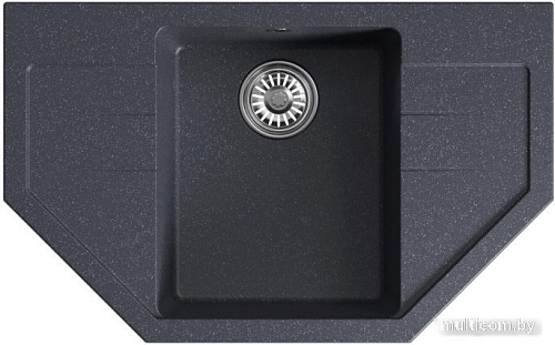 Кухонная мойка Mixline ML-GM24 552059 (антрацит)