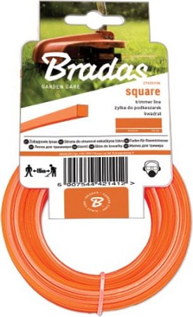 Леска для триммера Bradas Trimmer ZTK2415K (квадрат)