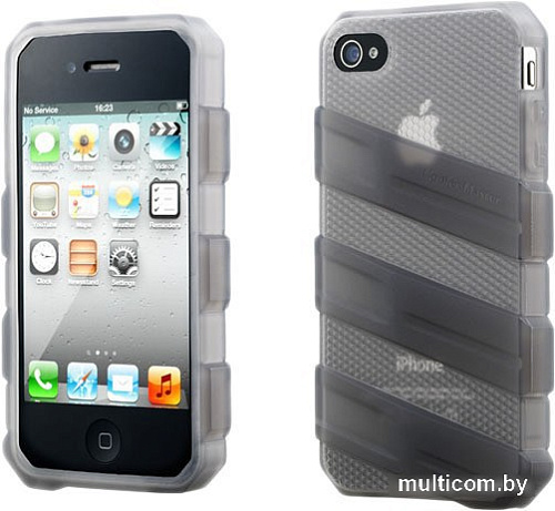 Чехол Cooler Master Claw Translucent Gray для iPhone 4/4S [C-IF4C-HFCW-3A]