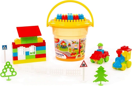 Конструктор Полесье Строитель 24408