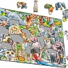 Мозаика/пазл Larsen Счастливые животные Африки CZ3
