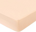 Постельное белье Миланика Персик на резинке 200x200 (поплин г/к)