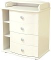 Детский комод Красная звезда С421 тип 32 (слоновая кость)