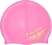 Шапочка для плавания Elous EL005 (розовый)
