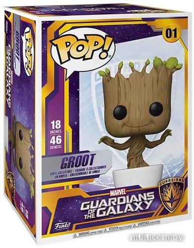 Фигурка Funko POP! Bobble Marvel Guardians Of The Galaxy Dancing Groot 18" 50094