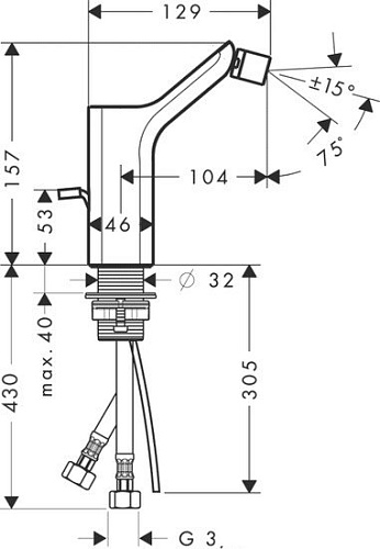 Смеситель Axor Urquiola 11220000