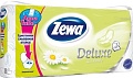 Туалетная бумага Zewa Deluxe Ромашка 3 слоя (8 рулонов)