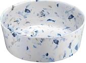 Миска TarHong Terrazzo PTD3050WBTF (белый/синий)