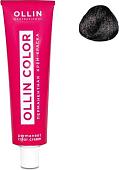 Крем-краска Ollin Professional Color перманентная 2/0 черный 100 мл