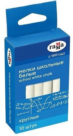 Набор мела канцелярского Гамма 2308191 (1 цв.)