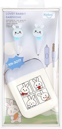 Наушники Darvish DV-H-2219-4 (голубой/белый)