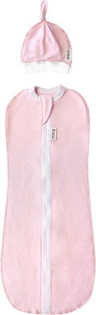 Пеленка-кокон Amarobaby Nature Essence (розовый, р-р 68-74)