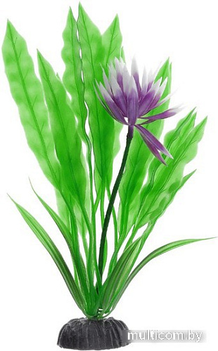 Искусственное растение Barbus Апоногетон курчавый с цветком Plant 029/50 (зеленый)