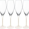 Набор бокалов для шампанского Villeroy &amp; Boch Manufacture Rock Blanc 11-3799-8131 (4шт)
