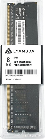 Оперативная память Lyambda 8ГБ DDR4 3200 МГц LRD4M32C22N1/8