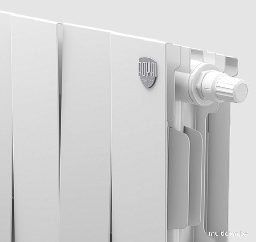 Биметаллический радиатор Royal Thermo PianoForte 300 VDR Silver Satin (10 секций)