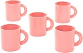 Набор кружек Полесье №1 73959 (5шт, пудровый)