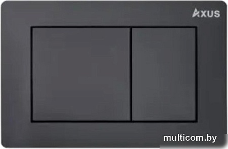 Панель смыва Axus 097LB Slim (черный)