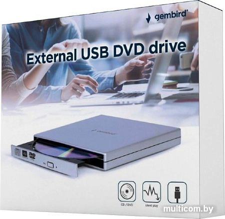 DVD привод Gembird DVD-USB-02-SV