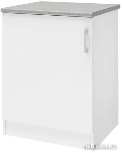 Шкаф напольный Stolline Уют 275.06МСТ (белый/белый)