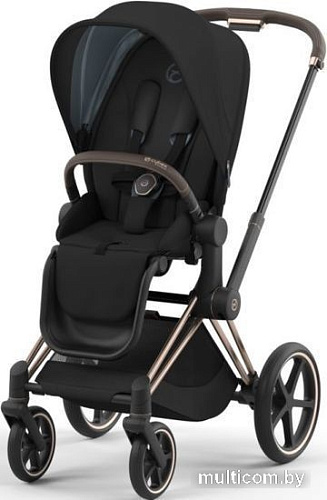 Универсальная коляска Cybex Priam IV (2 в 1, Deep Black)