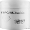 3W Clinic Маска для лица кремовая Crystal White Sleeping Pack 100 мл