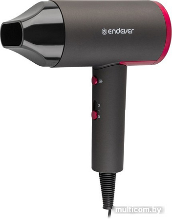 Фен Endever Aurora-479 (серый/розовый)