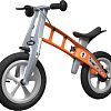 Беговел FirstBIKE Street с тормозом (оранжевый)